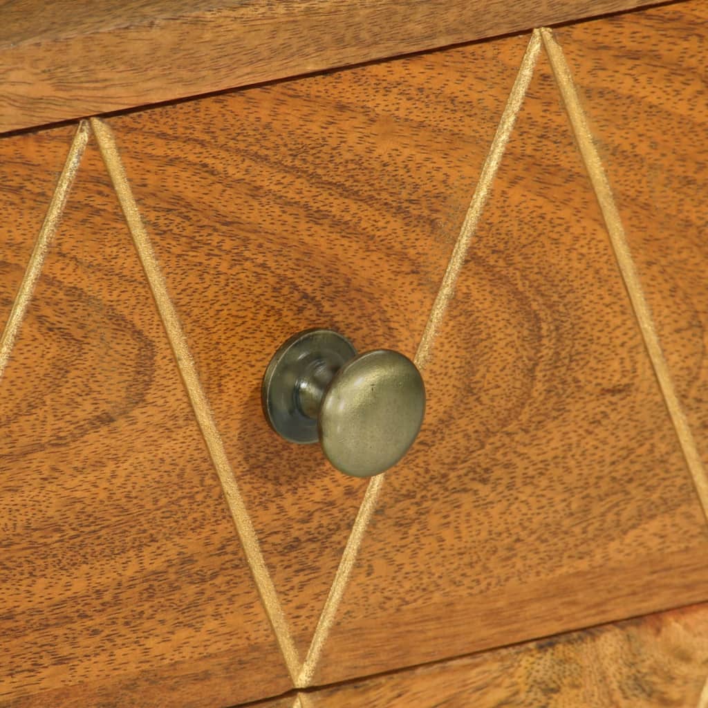 Έπιπλο Τηλεόρασης 85 x 35 x 47 εκ. από Μασίφ Ξύλο Μάνγκο 7