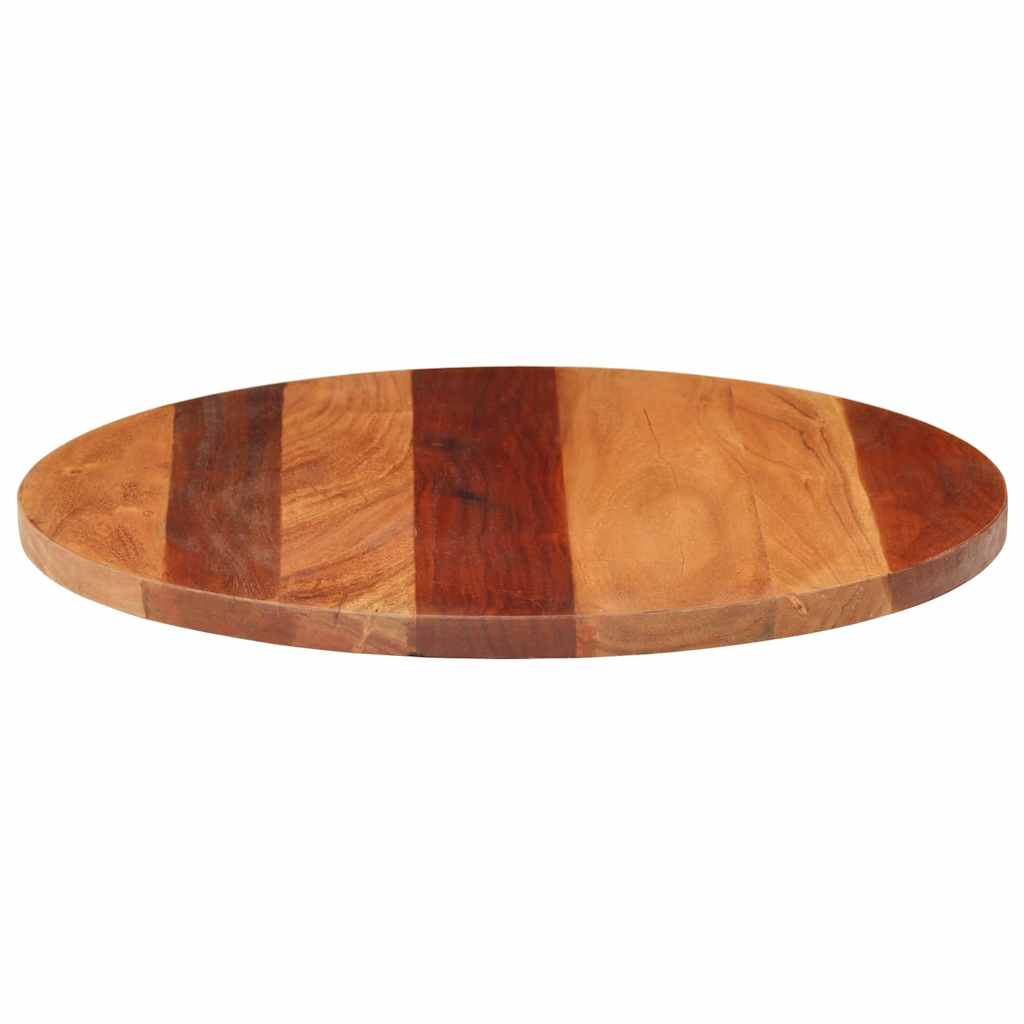 Επιφάνεια Τραπεζιού Στρογγυλή 25-27 χιλ. 50 εκ. Ξύλο Ακακίας 7