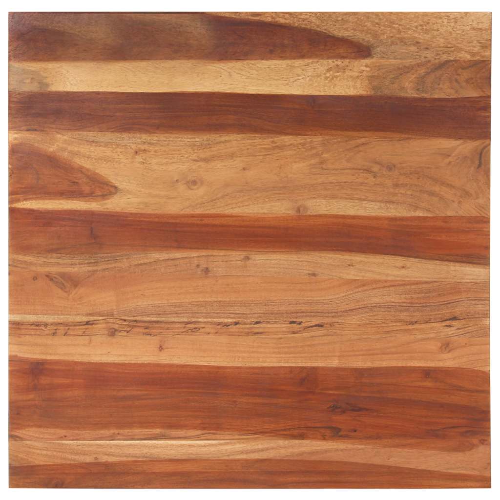 Επιφάνεια Τραπεζιού 25-27 χιλ. 80x80 εκ. Ξύλο Ακακίας 1