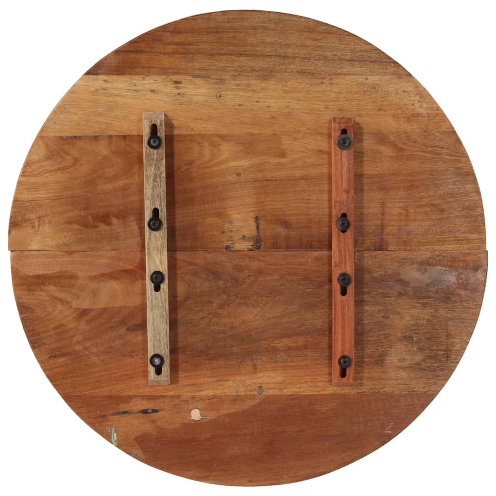 Επιφάνεια Τραπεζιού Στρογγυλή 70 εκ. 25-27 χιλ Μασίφ Ανακ. Ξύλο 4