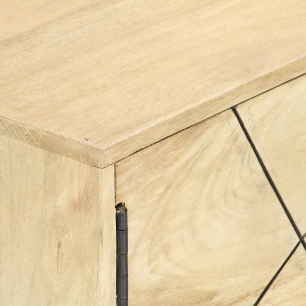 Έπιπλο Τηλεόρασης 140 x 30 x 40 εκ. από Μασίφ Ξύλο Μάνγκο 4