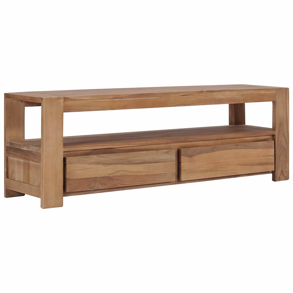 Έπιπλο Τηλεόρασης 120 x 30 x 40 εκ. από Μασίφ Ξύλο Teak 1