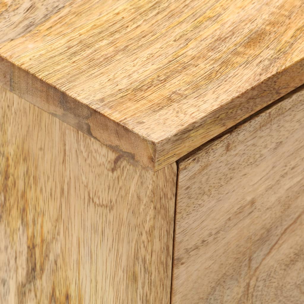 Κομοδίνο 40 x 35 x 55 εκ. από Μασίφ Ξύλο Μάνγκο 5