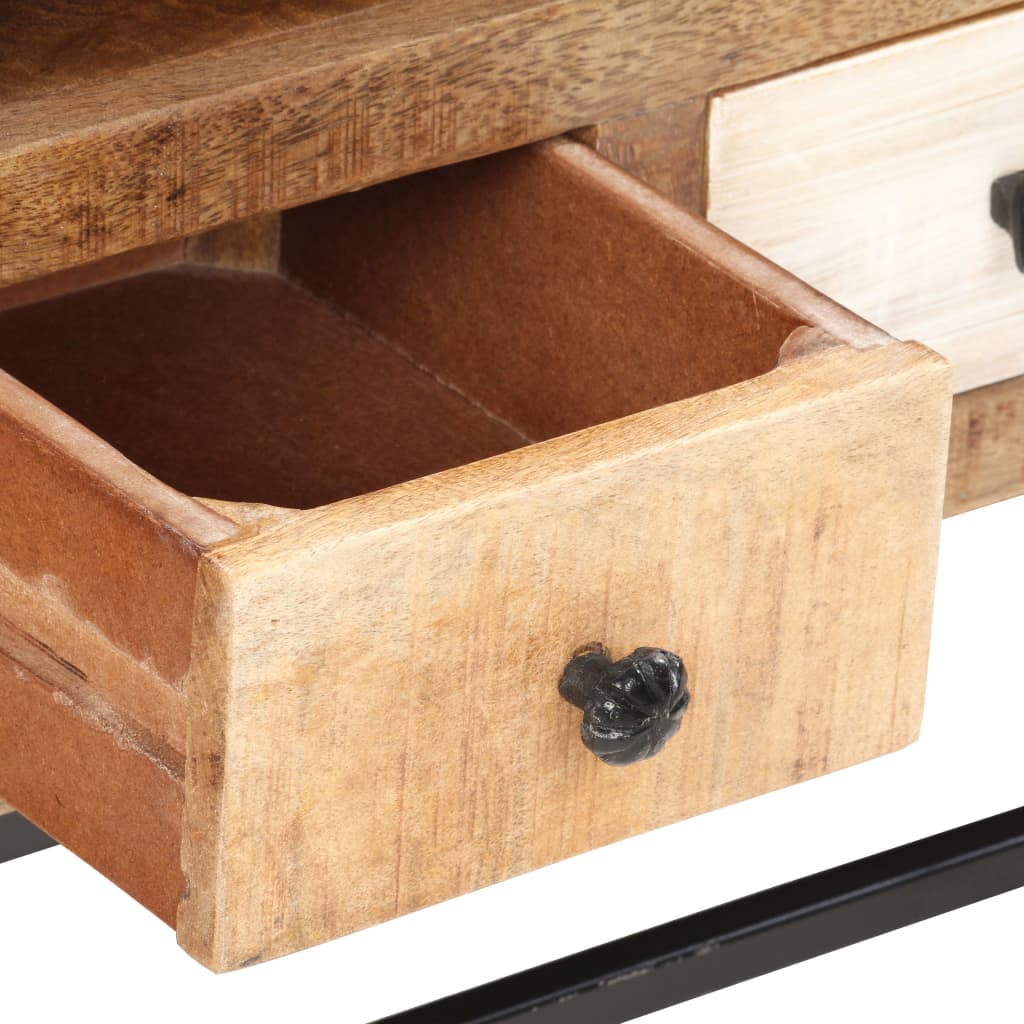 Έπιπλο Τηλεόρασης 120 x 30 x 40 εκ. από Μασίφ Ανακυκλωμένο Ξύλο 5