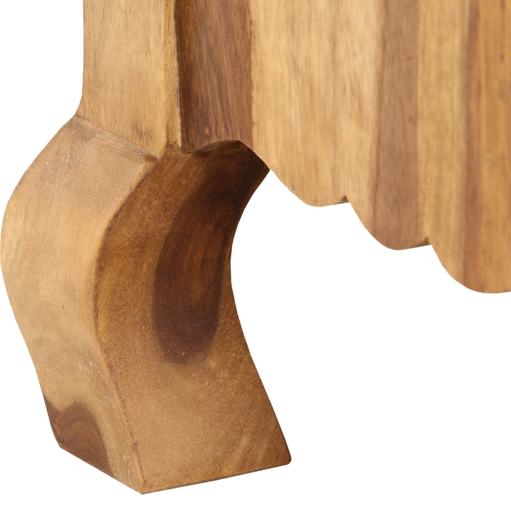 Έπιπλο Τηλεόρασης 115x30x42 εκ. από Μασίφ Ξύλο 5