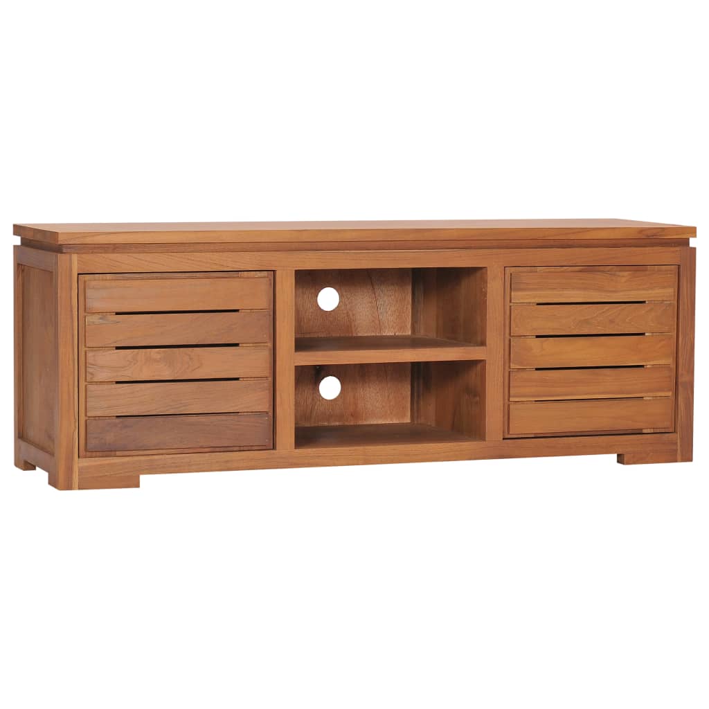 Έπιπλο Τηλεόρασης 110 x 30 x 40 εκ. από Μασίφ Ξύλο Teak 1