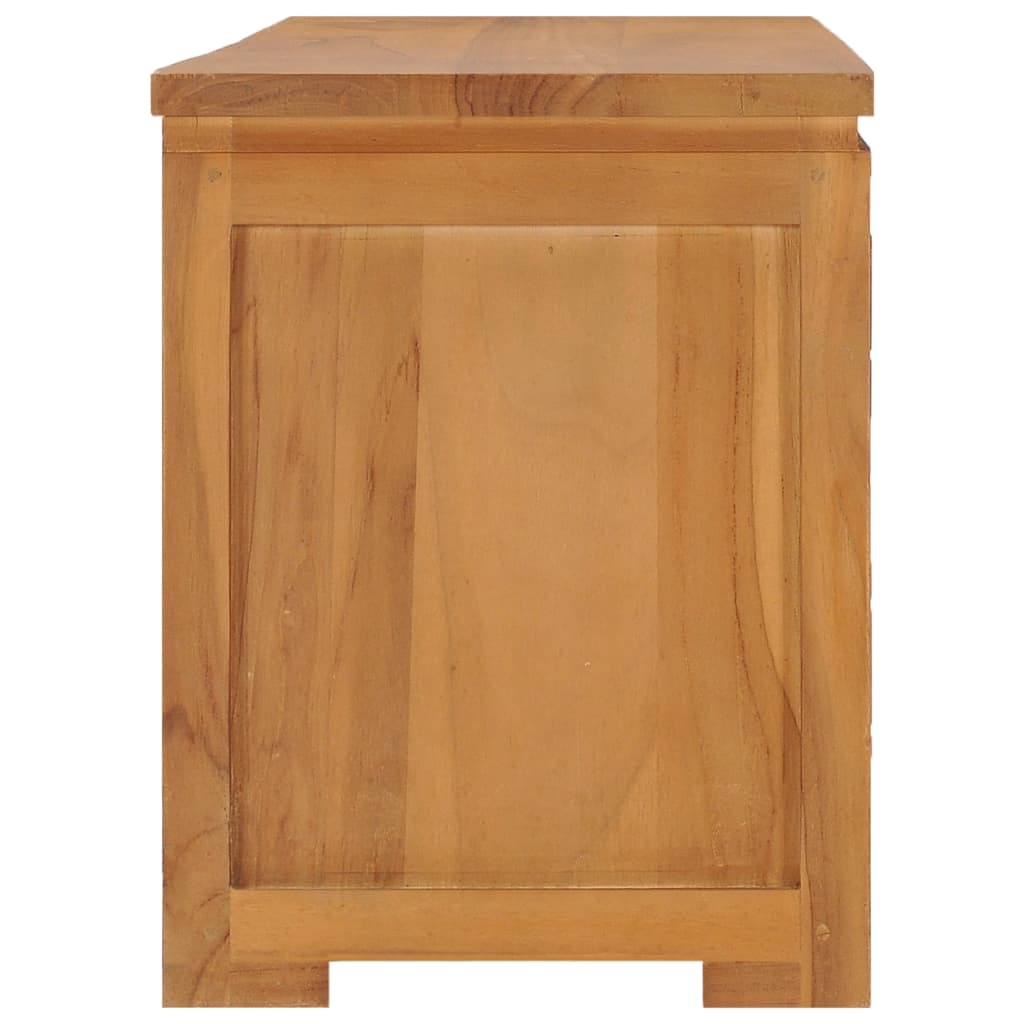 Έπιπλο Τηλεόρασης 110 x 30 x 40 εκ. από Μασίφ Ξύλο Teak 3