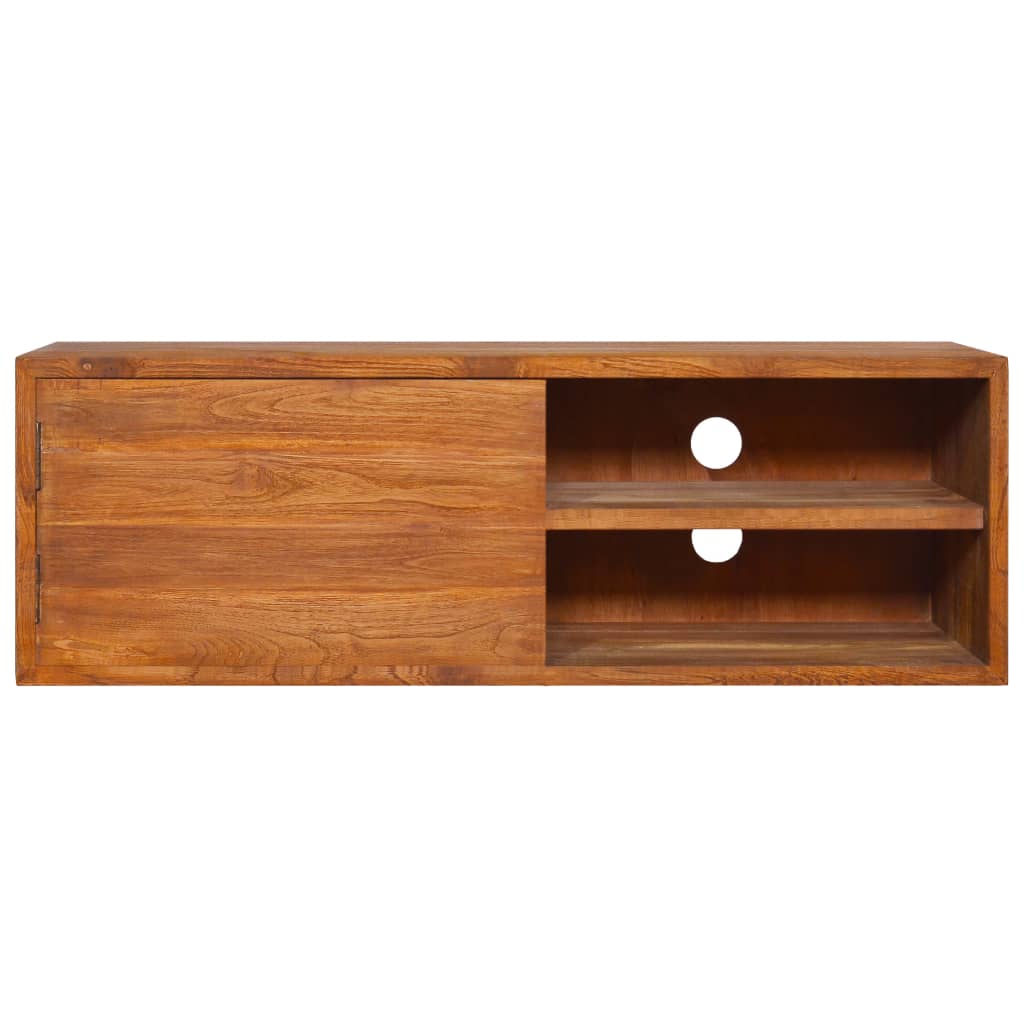 Έπιπλο Τηλεόρασης Επιτοίχιο 180 x 30 x 30 από Μασίφ Ξύλο Teak 4