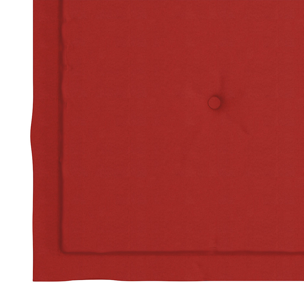 Καρέκλες Κήπου 2 τεμ. από Μασίφ Ξύλο Teak/Ατσάλι με Μαξιλάρια 10