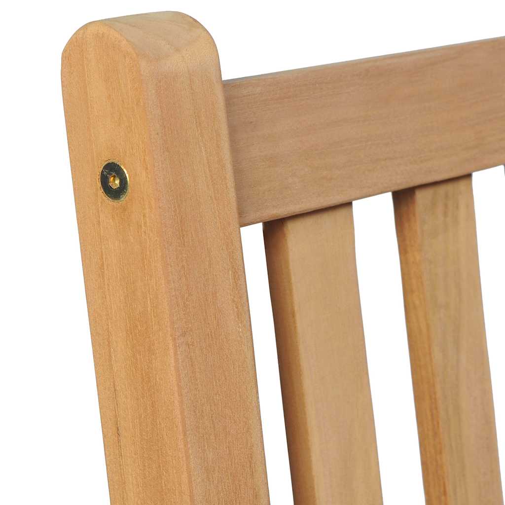 Καρέκλες Κήπου 2 τεμ. από Μασίφ Ξύλο Teak με Ανθρακί Μαξιλάρια 4