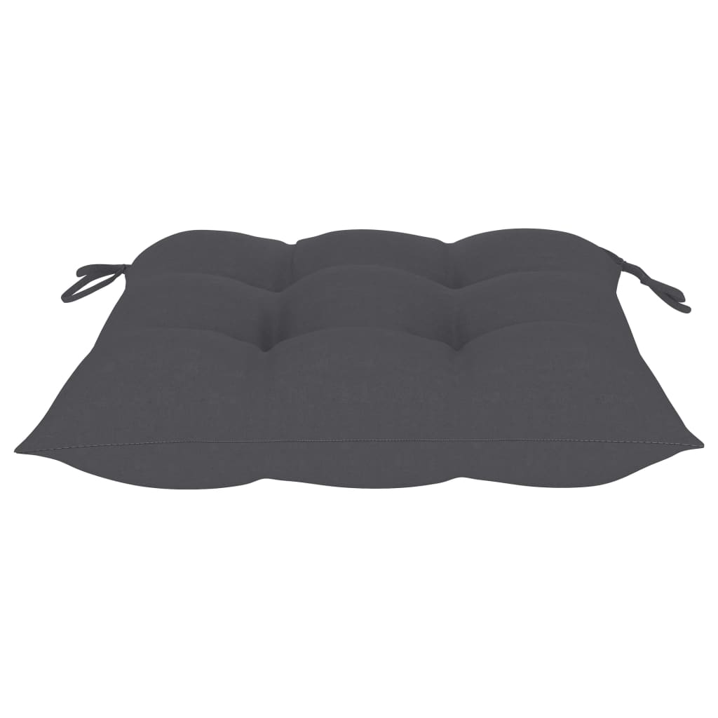 Καρέκλες Κήπου Πτυσσόμενες 6 τεμ. Ξύλο Ακακίας με Μαξιλάρια 12