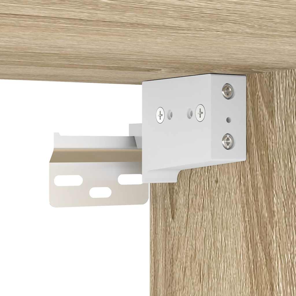 Έπιπλο Τηλεόρασης 5 Τεμαχίων Sonoma Δρυς από Επεξ. Ξύλο 10