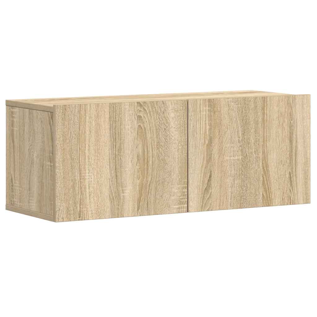 Έπιπλο Τηλεόρασης 5 Τεμαχίων Sonoma Δρυς από Επεξ. Ξύλο 4