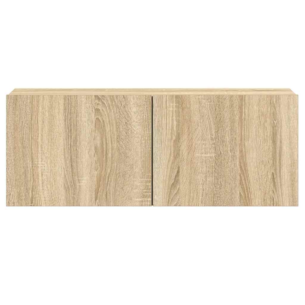 Έπιπλο Τηλεόρασης 5 Τεμαχίων Sonoma Δρυς από Επεξ. Ξύλο 6