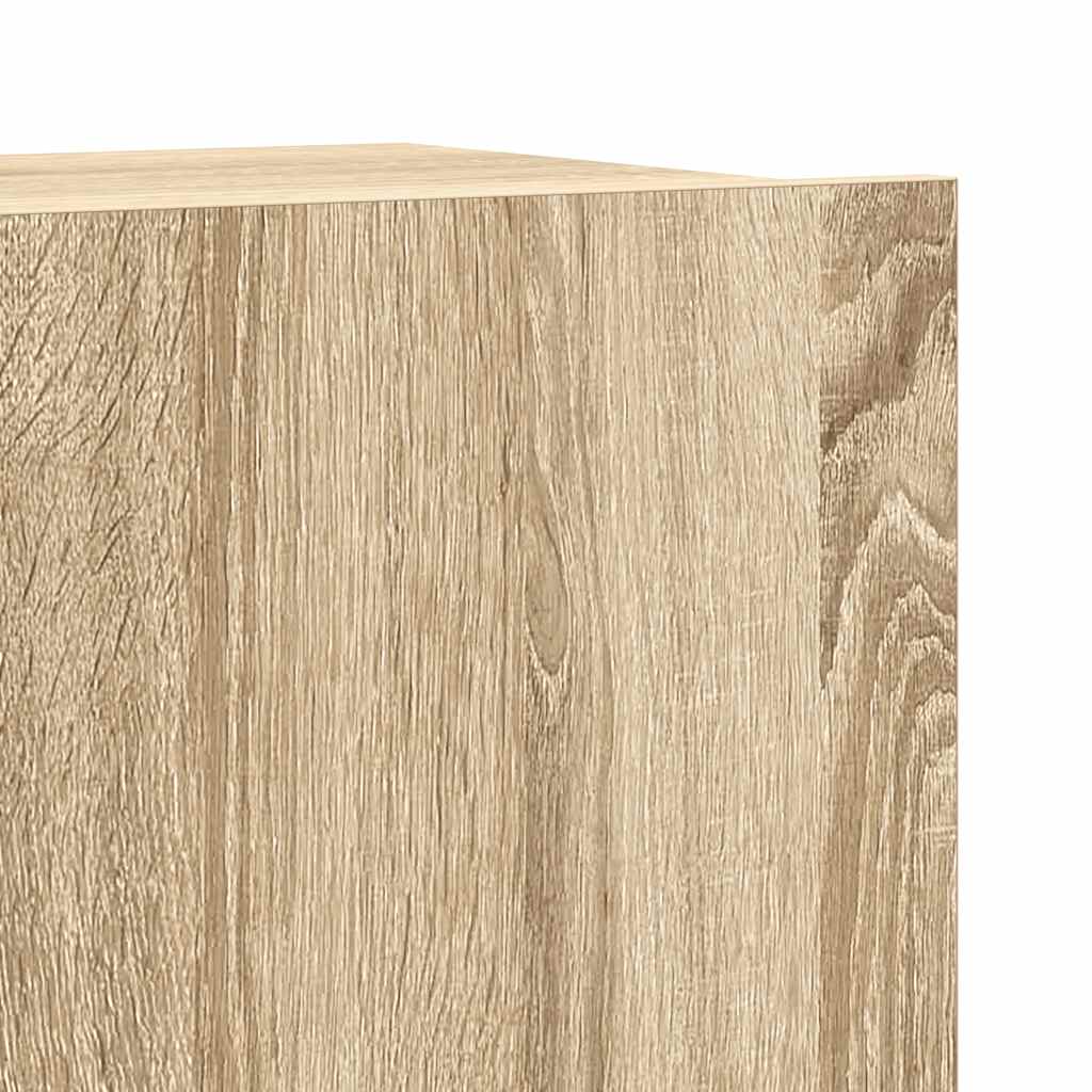 Έπιπλο Τηλεόρασης 4 Τεμαχίων Sonoma Δρυς από Επεξ. Ξύλο 9