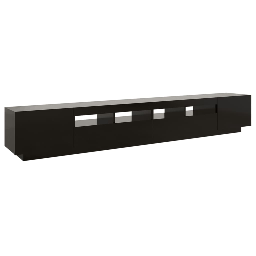 Έπιπλο Τηλεόρασης με LED Μαύρο 260 x 35 x 40 εκ. 7