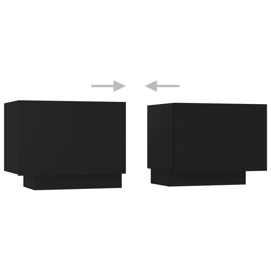 Έπιπλο Τηλεόρασης με LED Μαύρο 260 x 35 x 40 εκ. 8