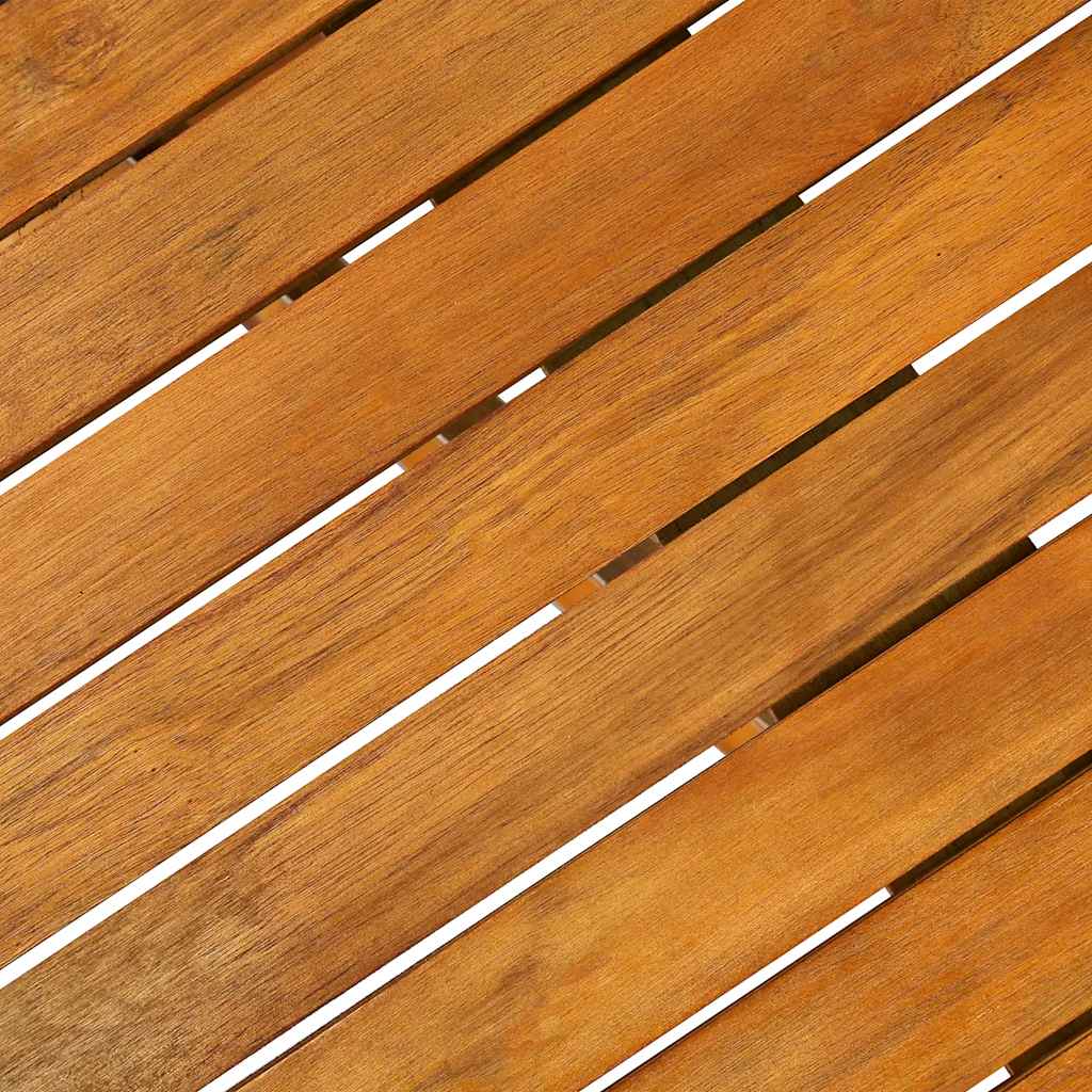 Σετ Τραπεζαρίας Κήπου 9 Τεμαχίων 220x90x75 εκ. Μασίφ Ακακία 10