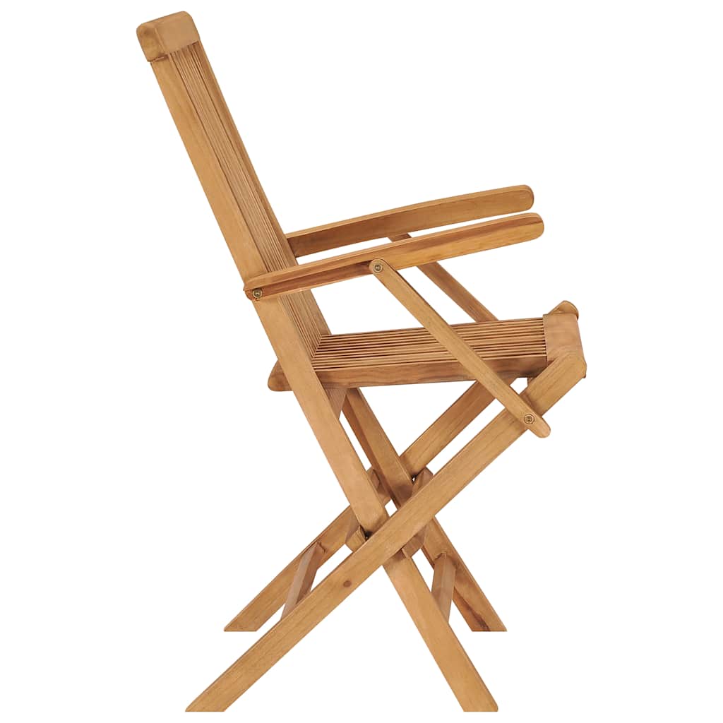 Καρέκλες Κήπου Πτυσσόμενες 6 τεμ. από Μασίφ Ξύλο Teak 4