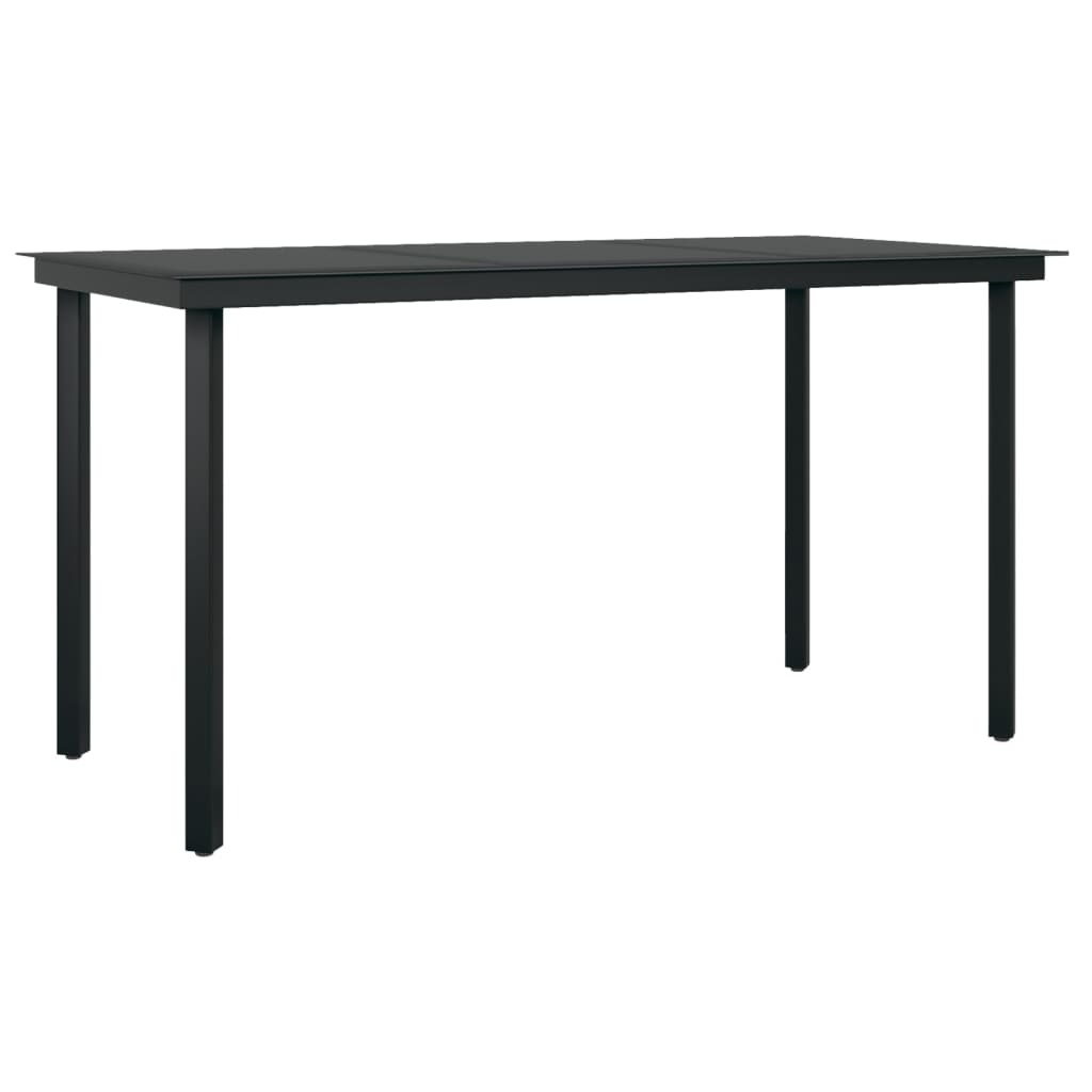 Σετ Τραπεζαρίας Κήπου 5 Τεμαχίων Μαύρο 5
