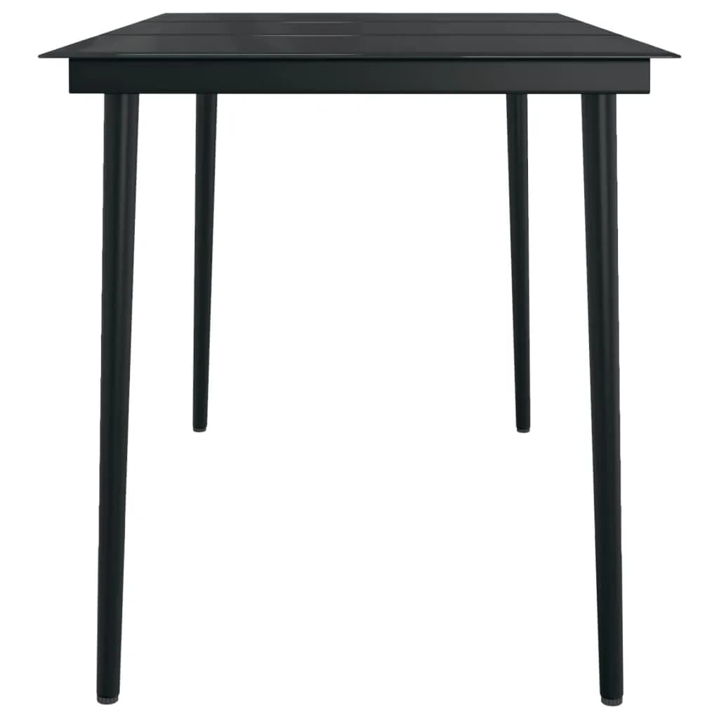 Σετ Τραπεζαρίας Κήπου 5 Τεμαχίων Μαύρο 11