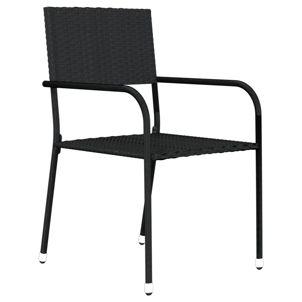 Σετ Τραπεζαρίας Κήπου 9 Τεμαχίων Μαύρο 3