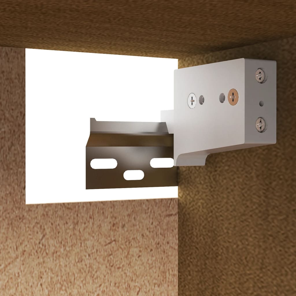 Έπιπλα Τηλεόρασης 3 τεμ. Καφέ Μελί από Μασίφ Ξύλο Πεύκου 10