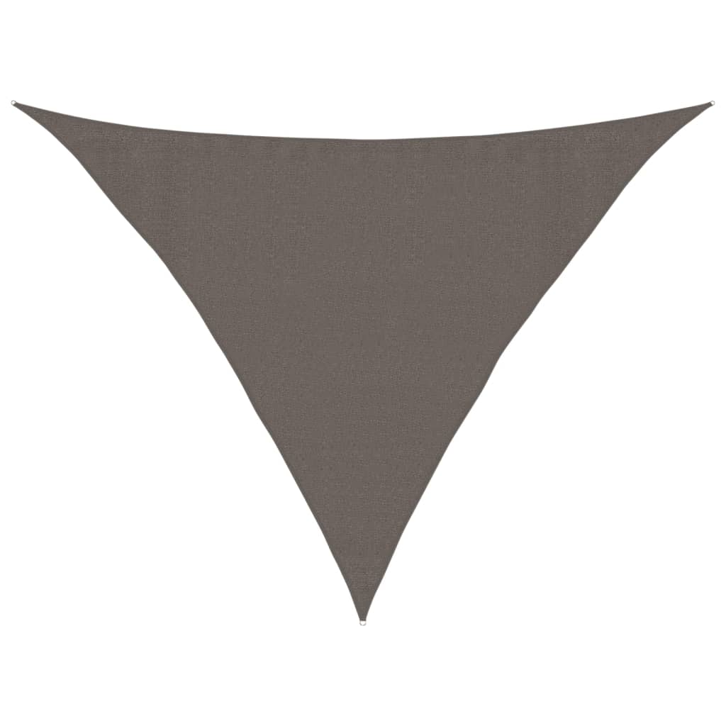 Πανί Σκίασης Ανθρακί 3,5 x 3,5 x 4,9 μ. από HDPE 160 γρ./μ² 2