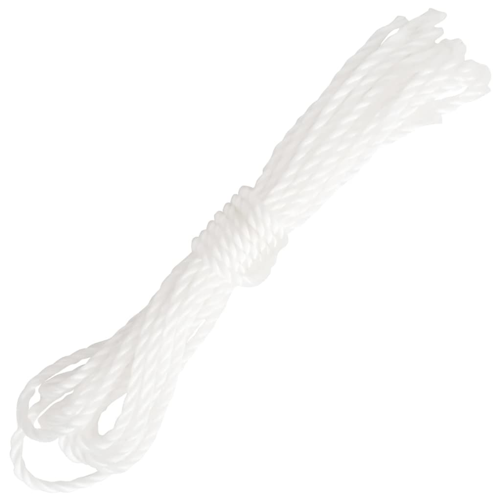 Πανί Σκίασης Λευκό 6 x 8 μ. από HDPE 160 γρ/μ² 8