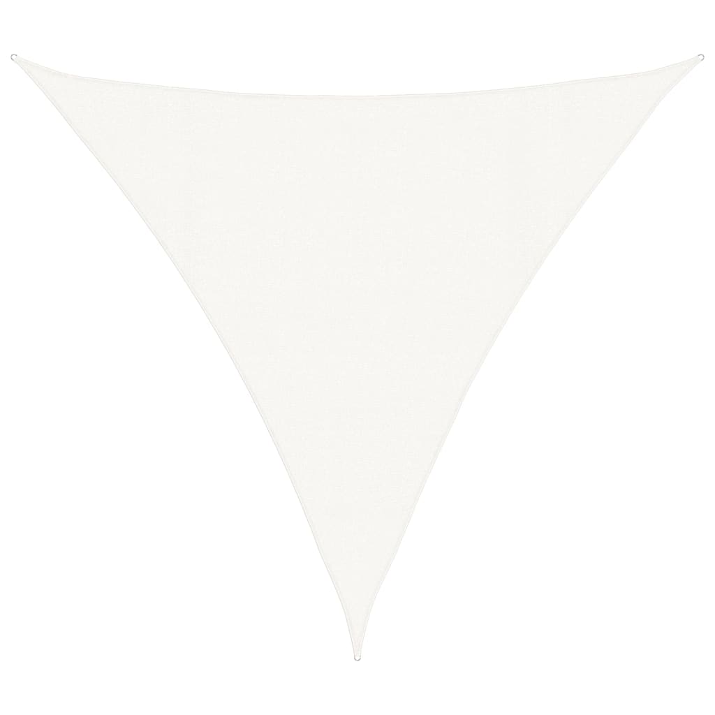 Πανί Σκίασης Λευκό 4,5 x 4,5 x 4,5 μ. από HDPE 160 γρ./μ² 2