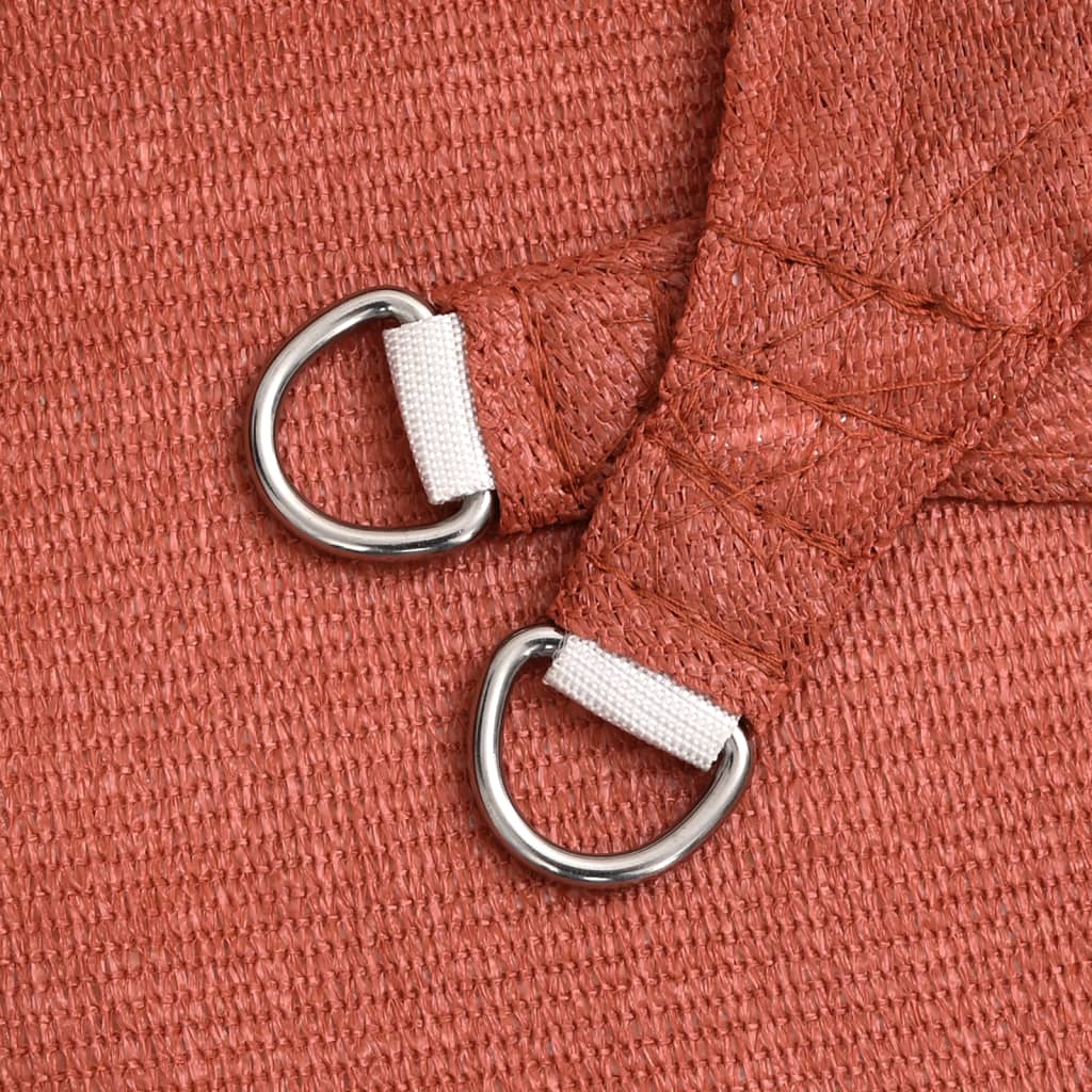 Πανί Σκίασης Τερακότα 4 x 4 μ. από HDPE 160 γρ./μ² 5