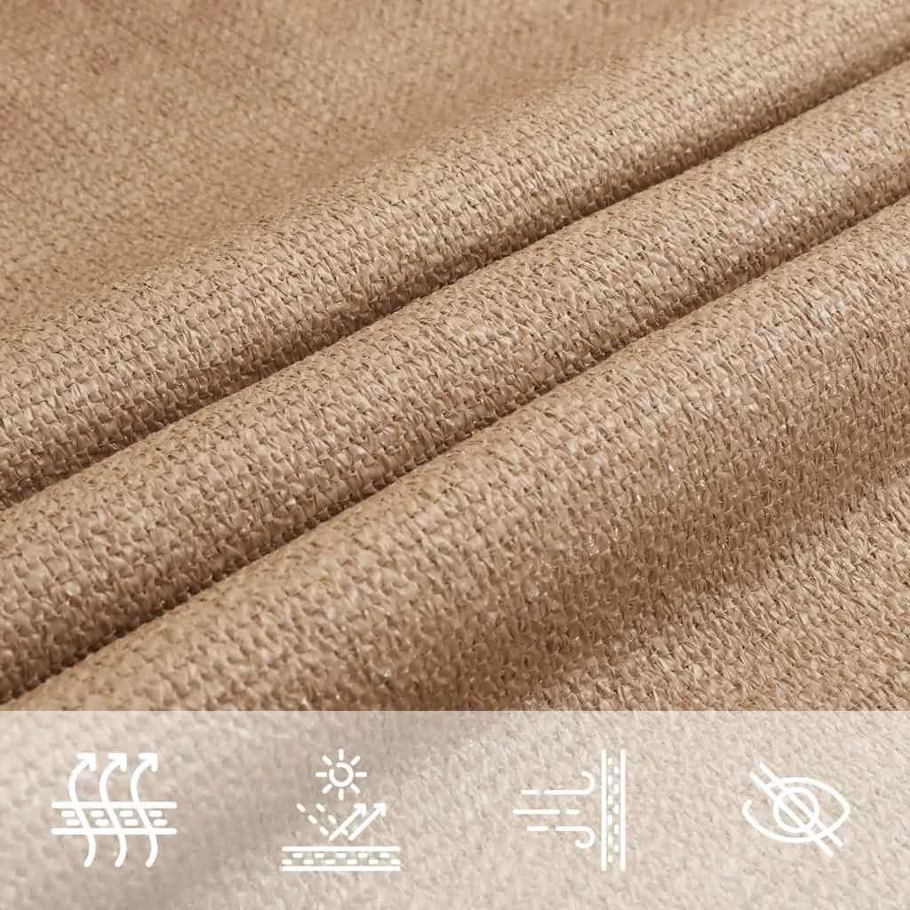 Πανί Σκίασης Taupe 2 x 4,5 μ. από HDPE 160 γρ./μ² 7