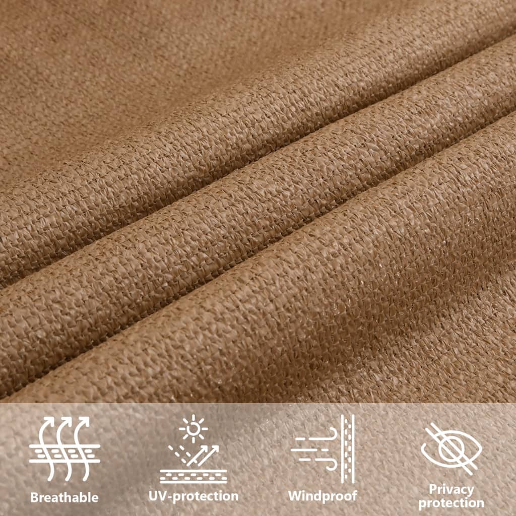 Πανί Σκίασης Taupe 3 x 5 μ. από HDPE 160 γρ./μ² 11