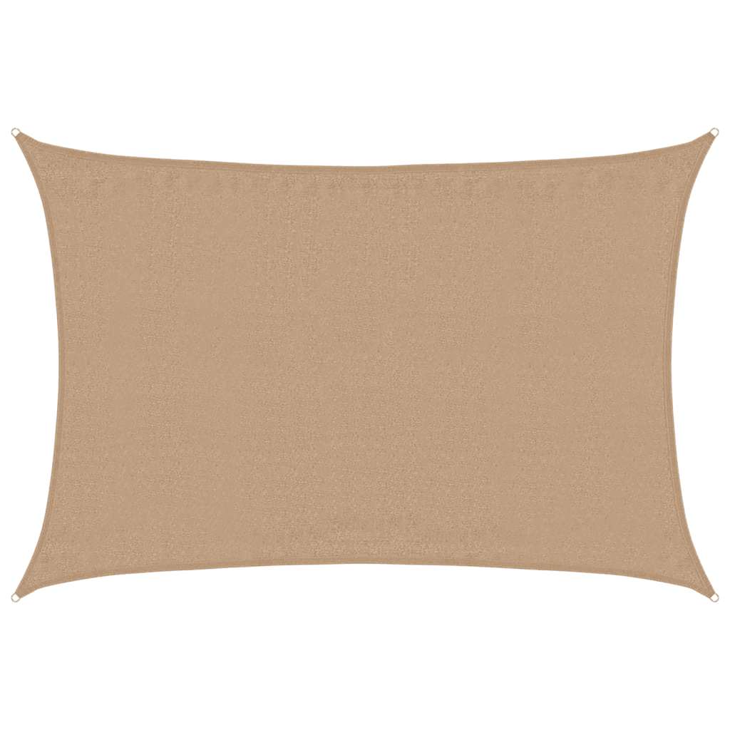 Πανί Σκίασης Taupe 4 x 5 μ. από HDPE 160 γρ./μ² 2