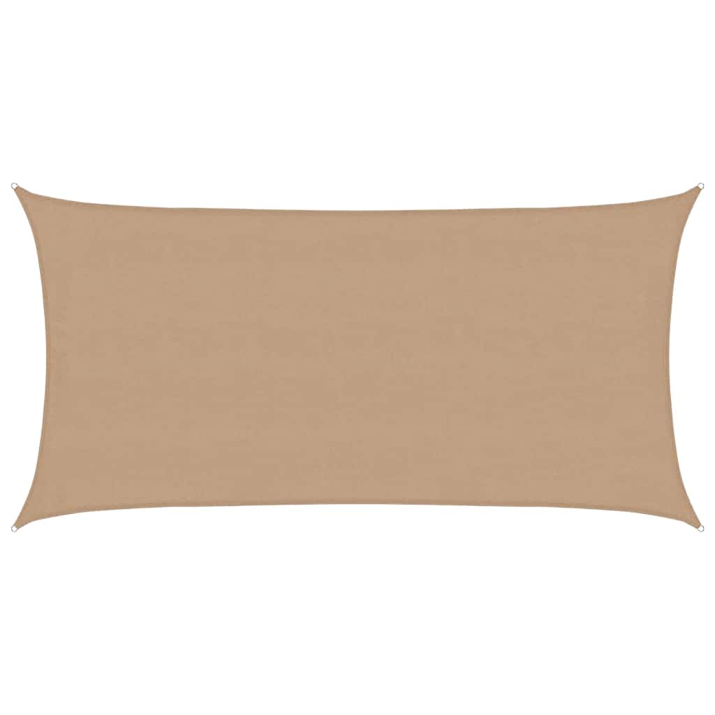 Πανί Σκίασης Taupe 4 x 7 μ. από HDPE 160 γρ./μ² 2