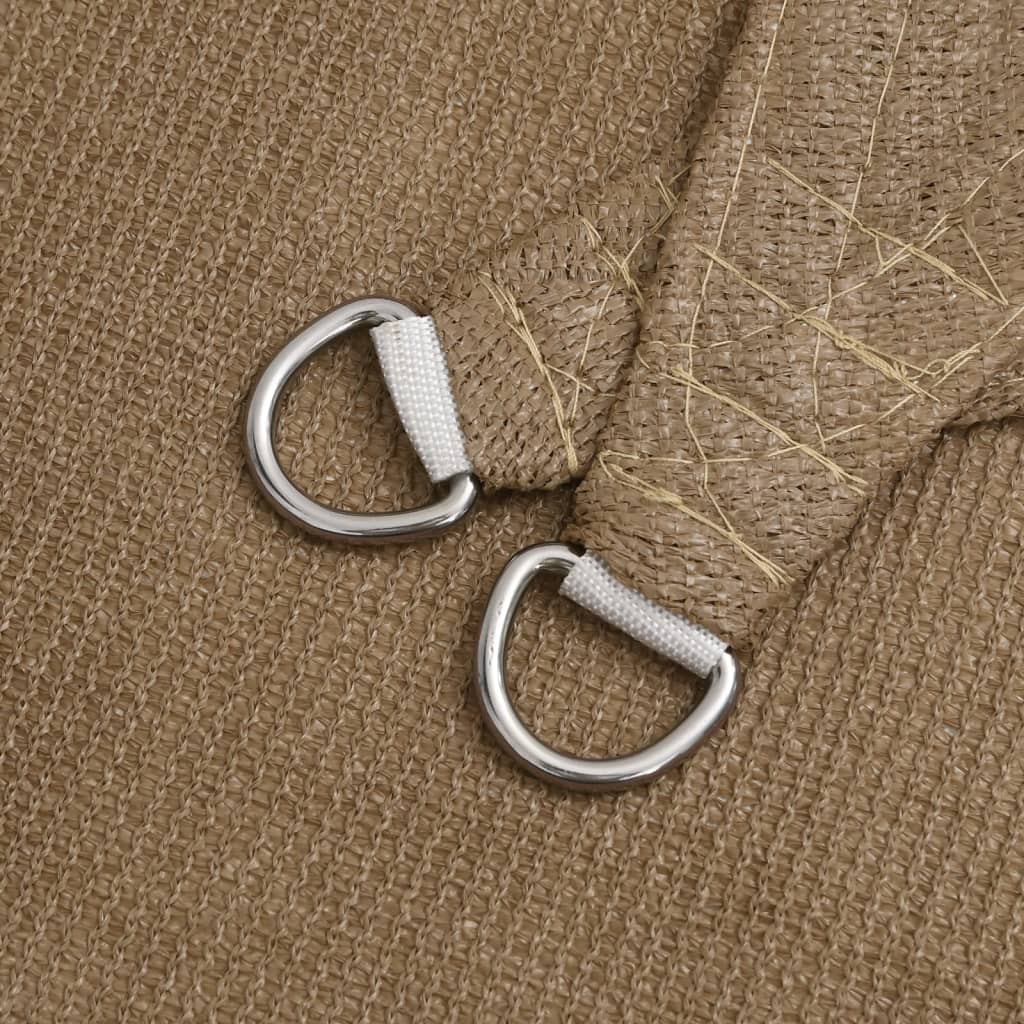 Πανί Σκίασης Taupe 3 x 3 x 3 μ. από HDPE 160 γρ/μ² 6