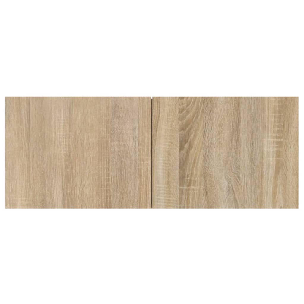Έπιπλα Τηλεόρασης 4 τεμ. Sonoma Δρυς 80x30x30 εκ. Επεξ. Ξύλο 8