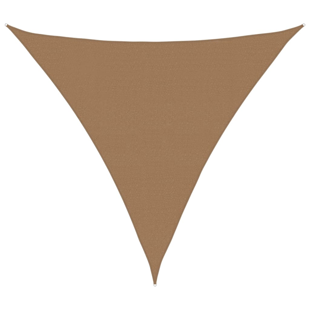 Πανί Σκίασης Taupe 5 x 5 x 5 μ. από HDPE 160 γρ./μ² 2