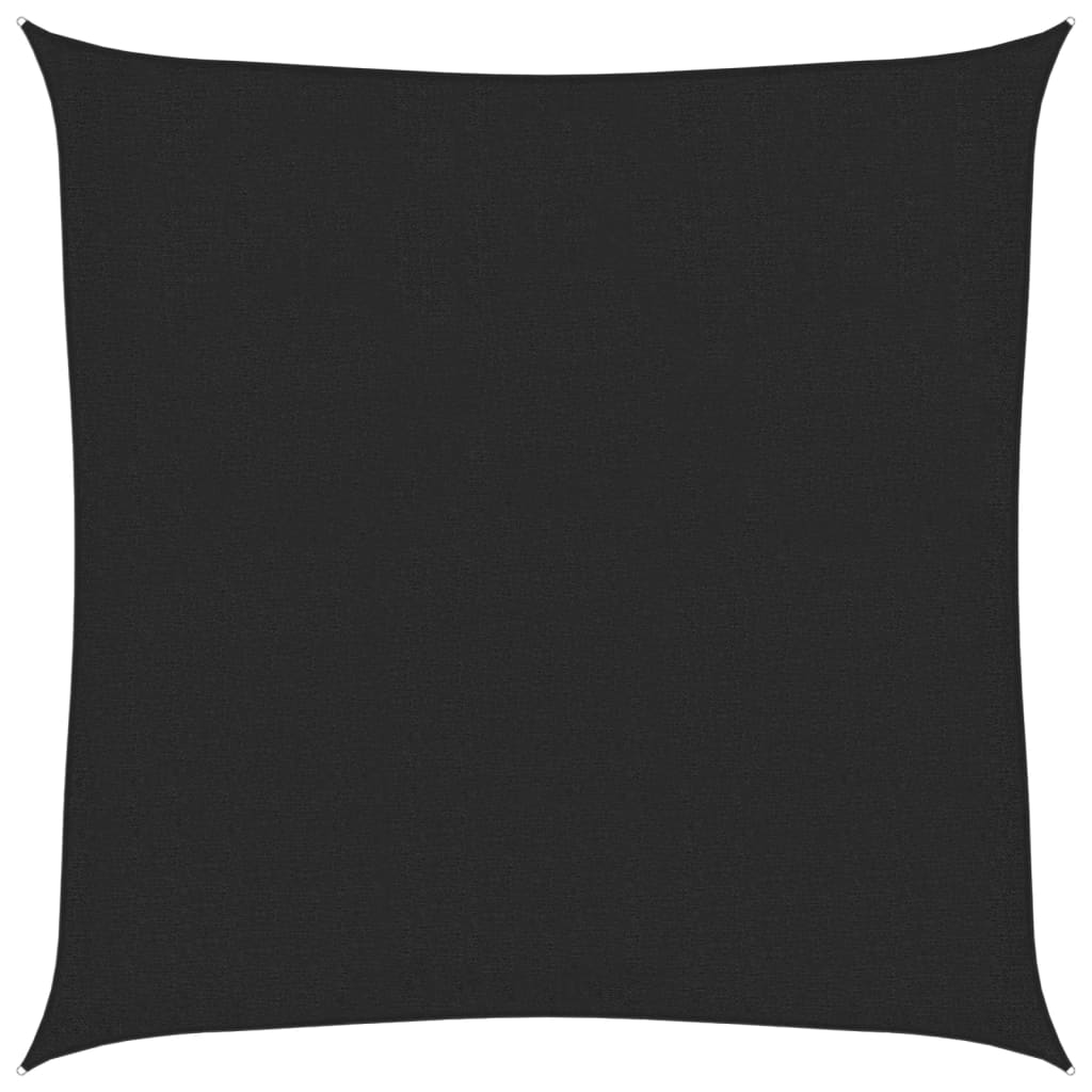 Πανί Σκίασης Μαύρο 3,6 x 3,6 μ. από HDPE 160 γρ./μ² 2