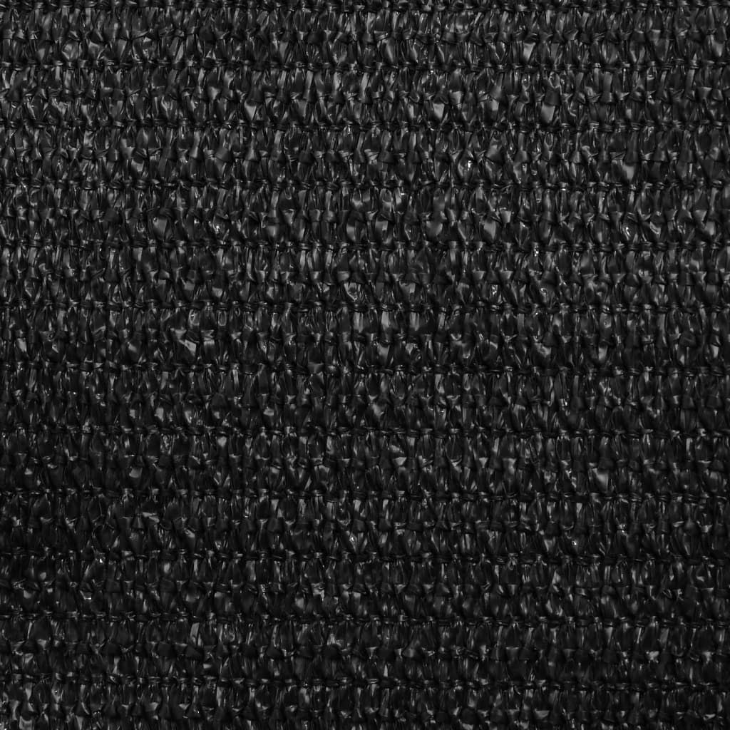 Πανί Σκίασης Μαύρο 3 x 3 x 3 μ. από HDPE 160 γρ/μ² 9