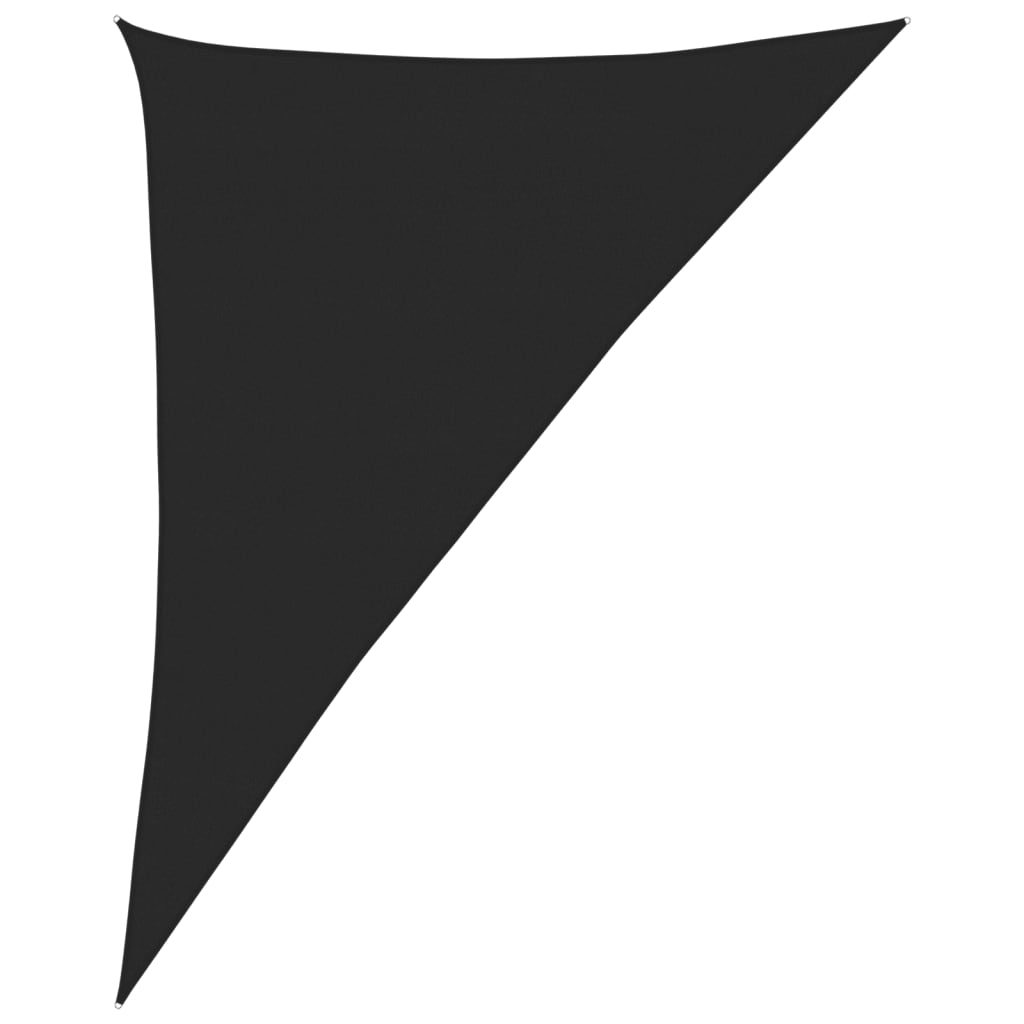 Πανί Σκίασης Μαύρο 4 x 5 x 6,8 μ. από HDPE 160 γρ./μ² 2