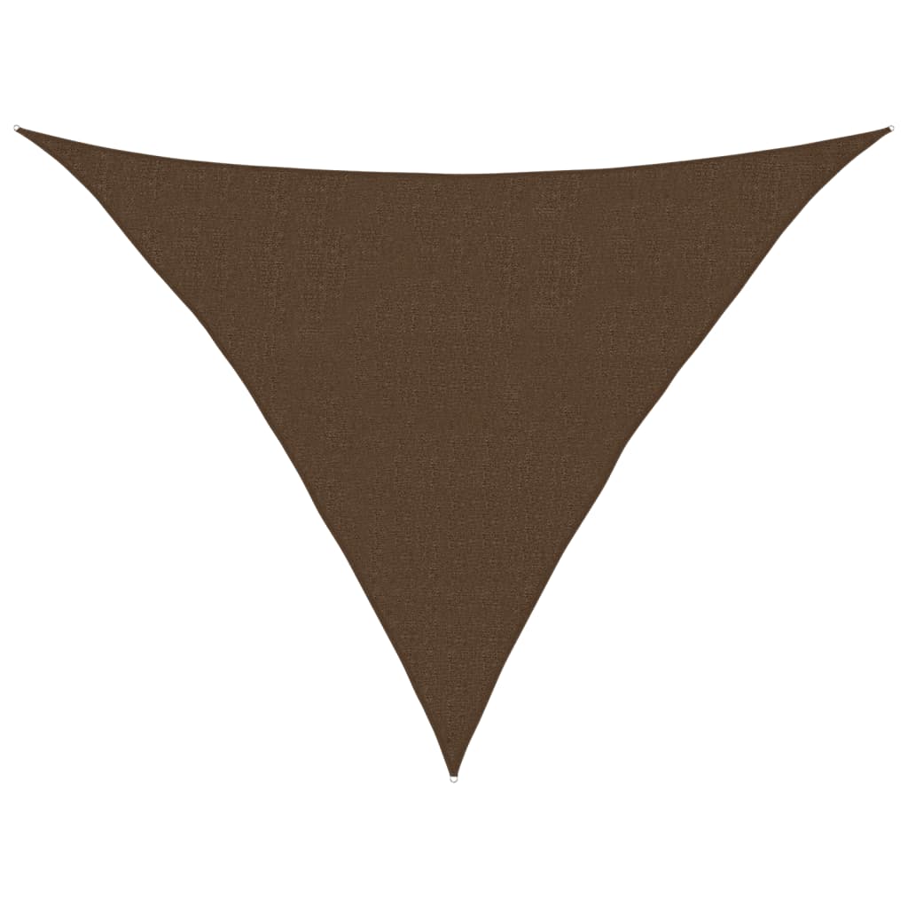 Πανί Σκίασης Καφέ 2,5 x 2,5 x 3,5 μ. από HDPE 160 γρ/μ² 2