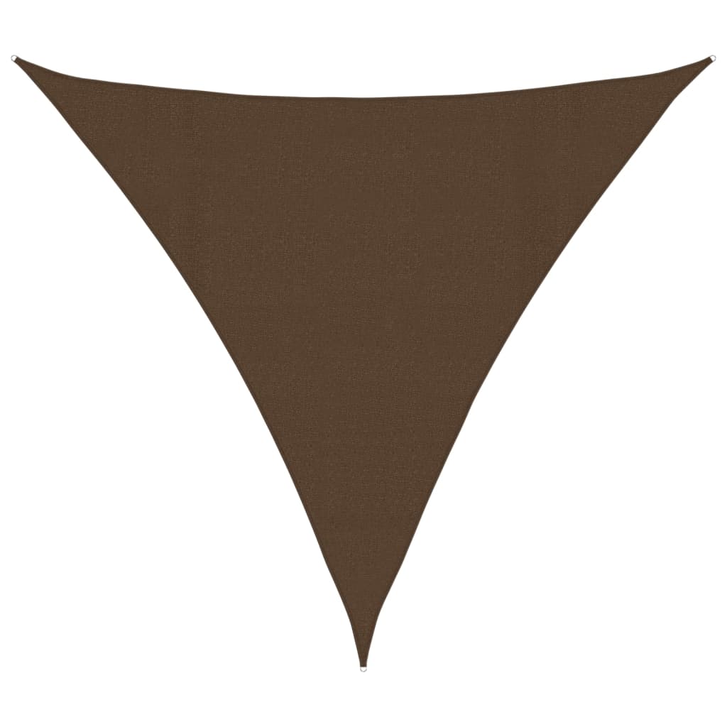 Πανί Σκίασης Καφέ 4,5 x 4,5 x 4,5 μ. από HDPE 160 γρ./μ² 2