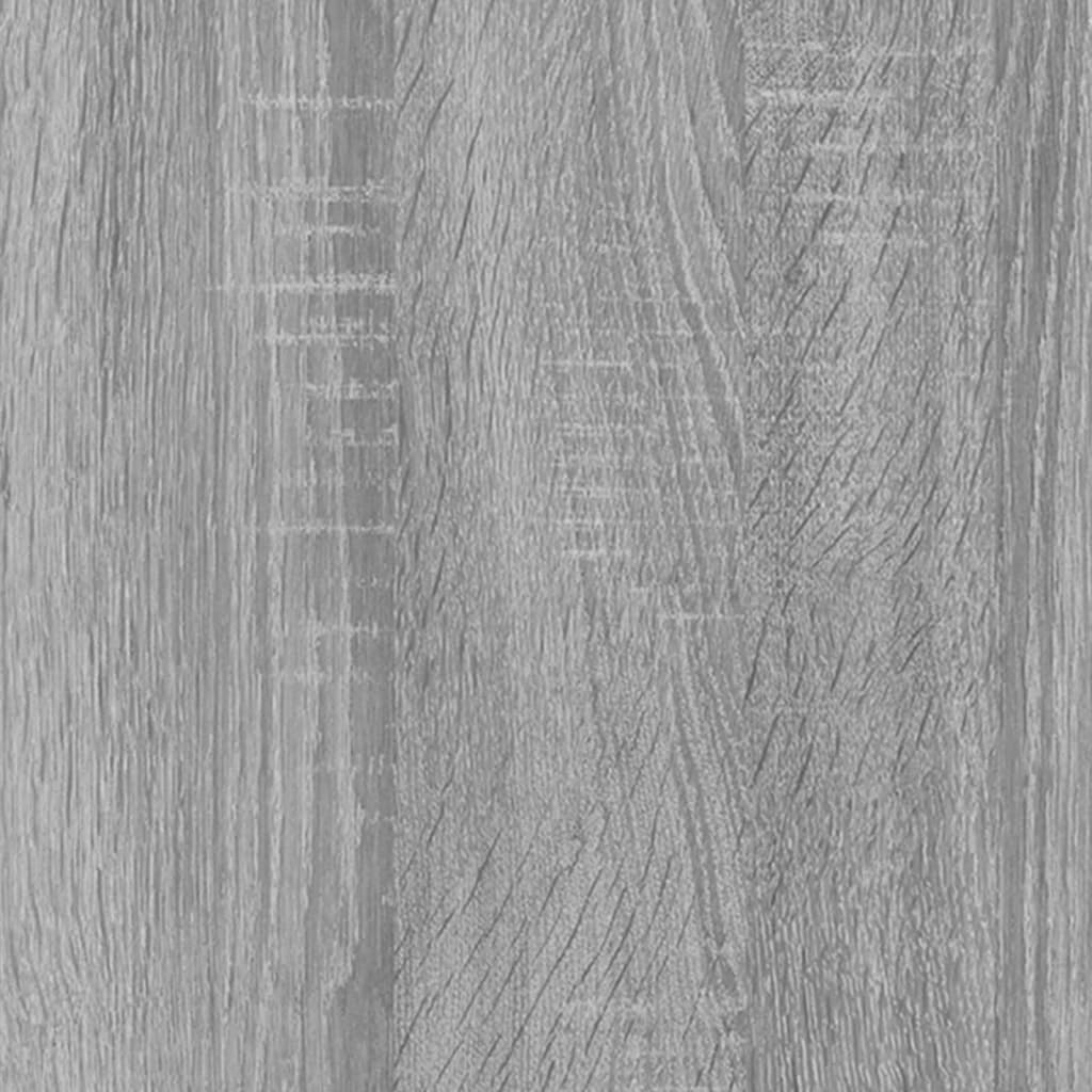 Έπιπλα Τηλεόρασης 4 τεμ. Γκρι Sonoma 30,5x30x110 εκ. Επεξ. Ξύλο 6