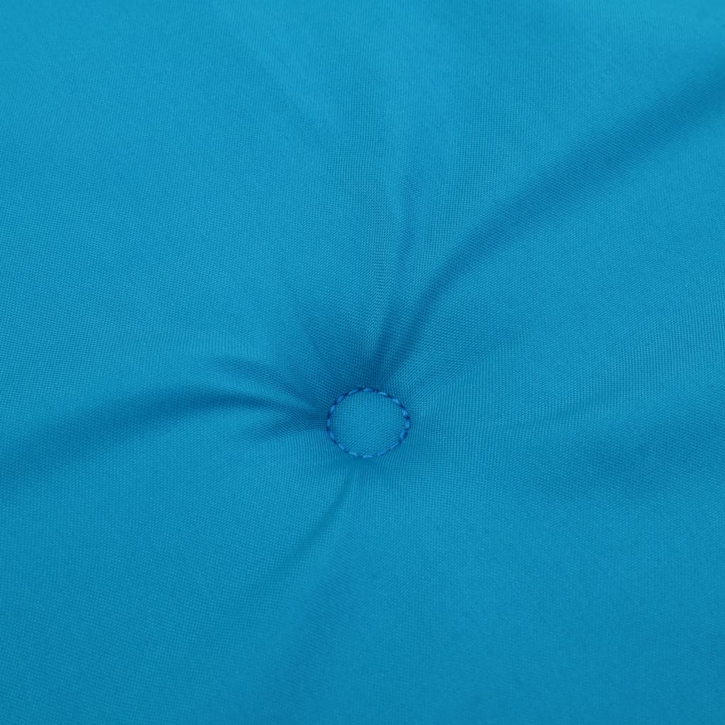 Μαξιλάρια Καρέκλας Κήπου 4 τεμ. Μπλε 50x50x3 εκ. Ύφασμα Oxford 7