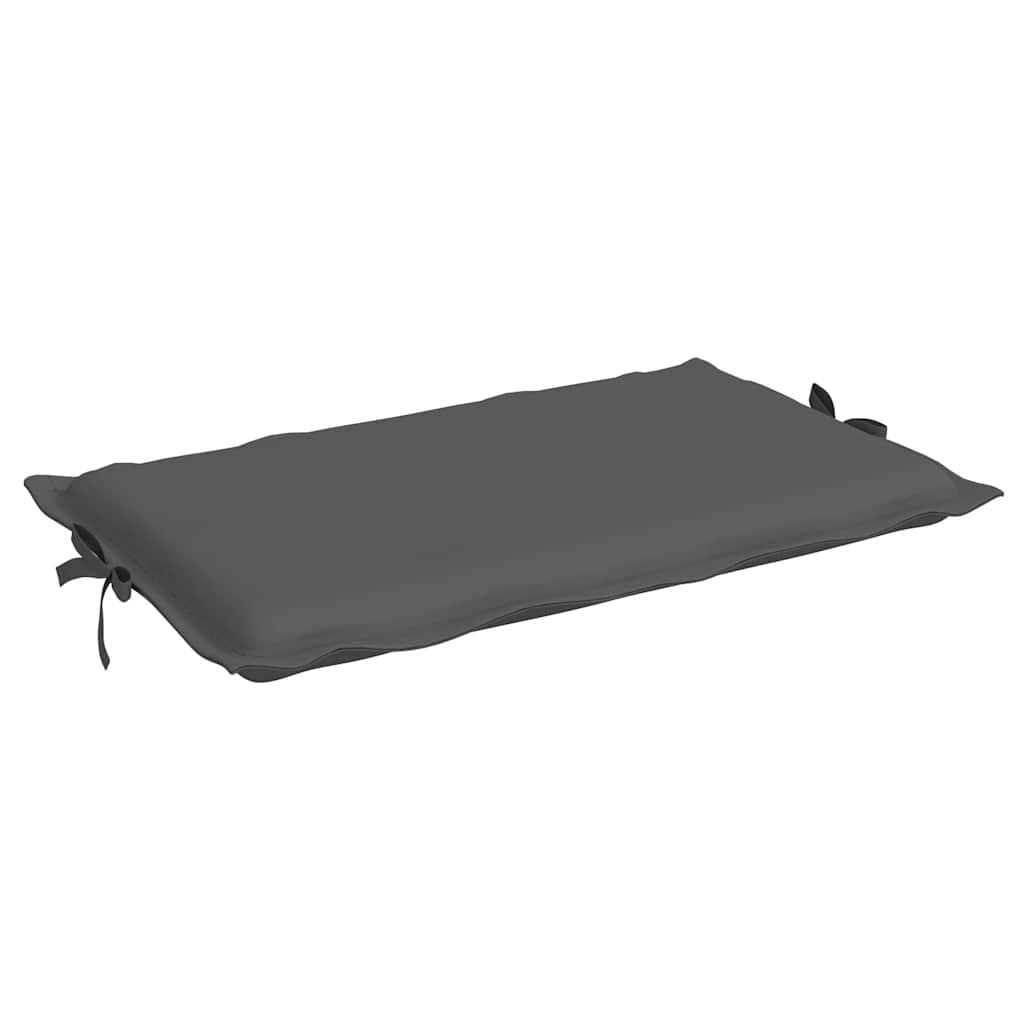 Μαξιλάρι Ξαπλώστρας Ανθρακί 186x58x4εκ. από Ύφασμα Oxford 6