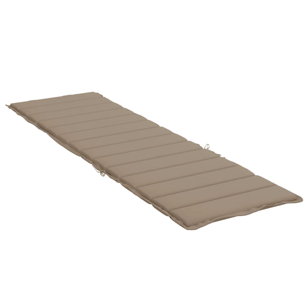 Μαξιλάρι Ξαπλώστρας Taupe 200 x 50 x 3εκ. από Ύφασμα Oxford 4