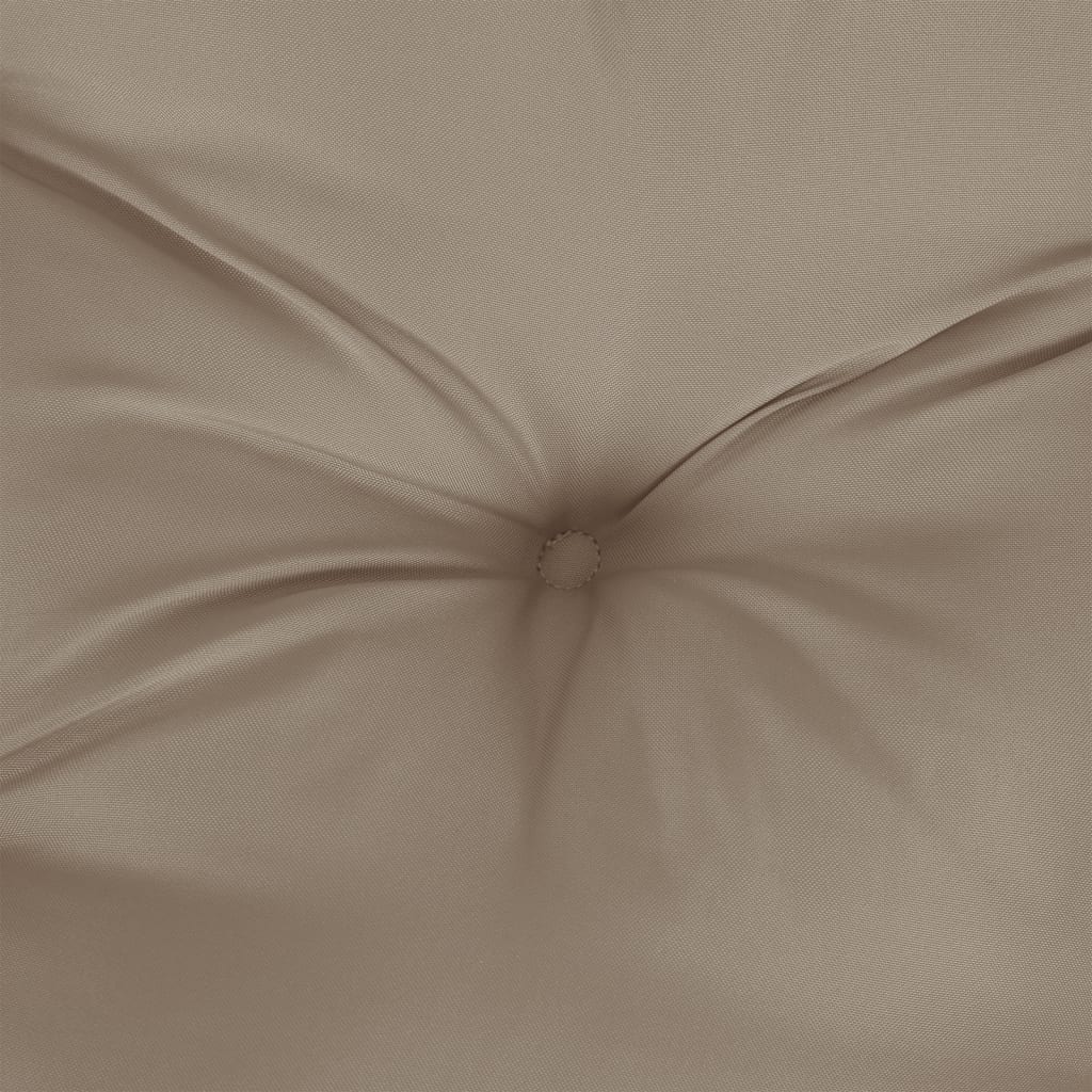 Μαξιλάρια Καρέκλας Κήπου 4 τεμ. Taupe 40x40x7 εκ. Υφασμάτινα 7