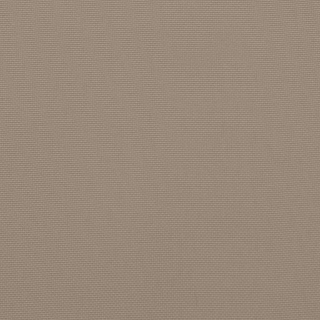 Μαξιλάρια Καρέκλας Κήπου 4 τεμ. Taupe 50x50x7 εκ. Oxford Ύφασμα 8