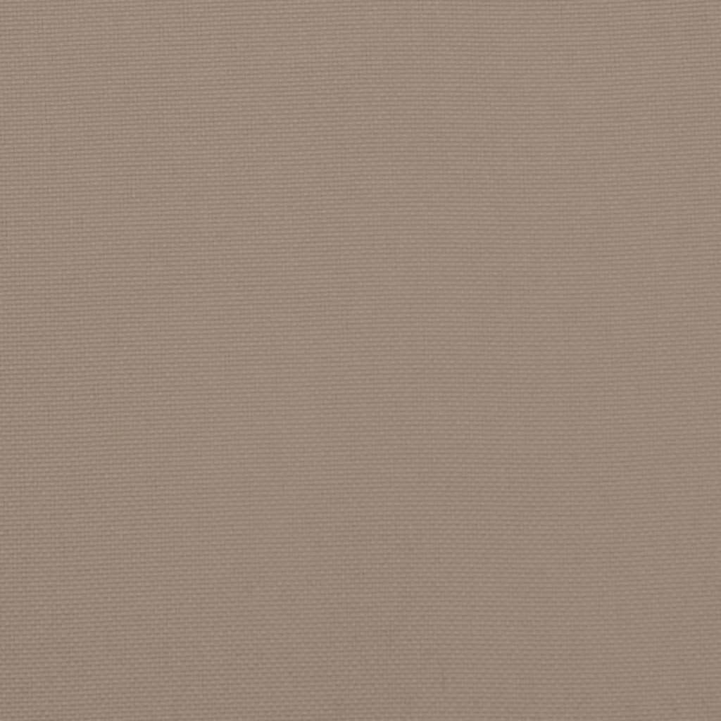 Μαξιλάρια Καρέκλας Κήπου 6 τεμ. Taupe 50x50x7 εκ. Oxford Ύφασμα 8